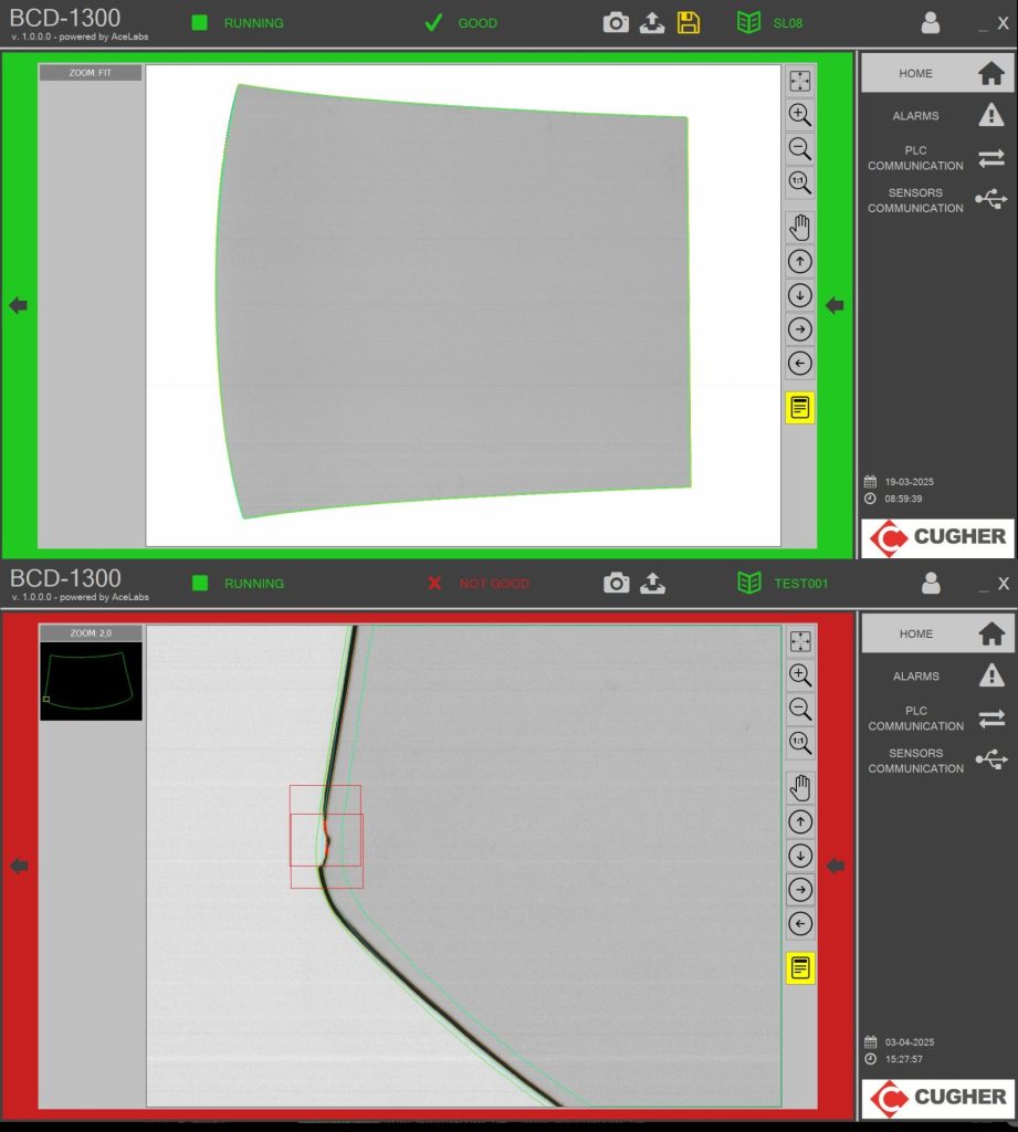 Broken Edges Detector