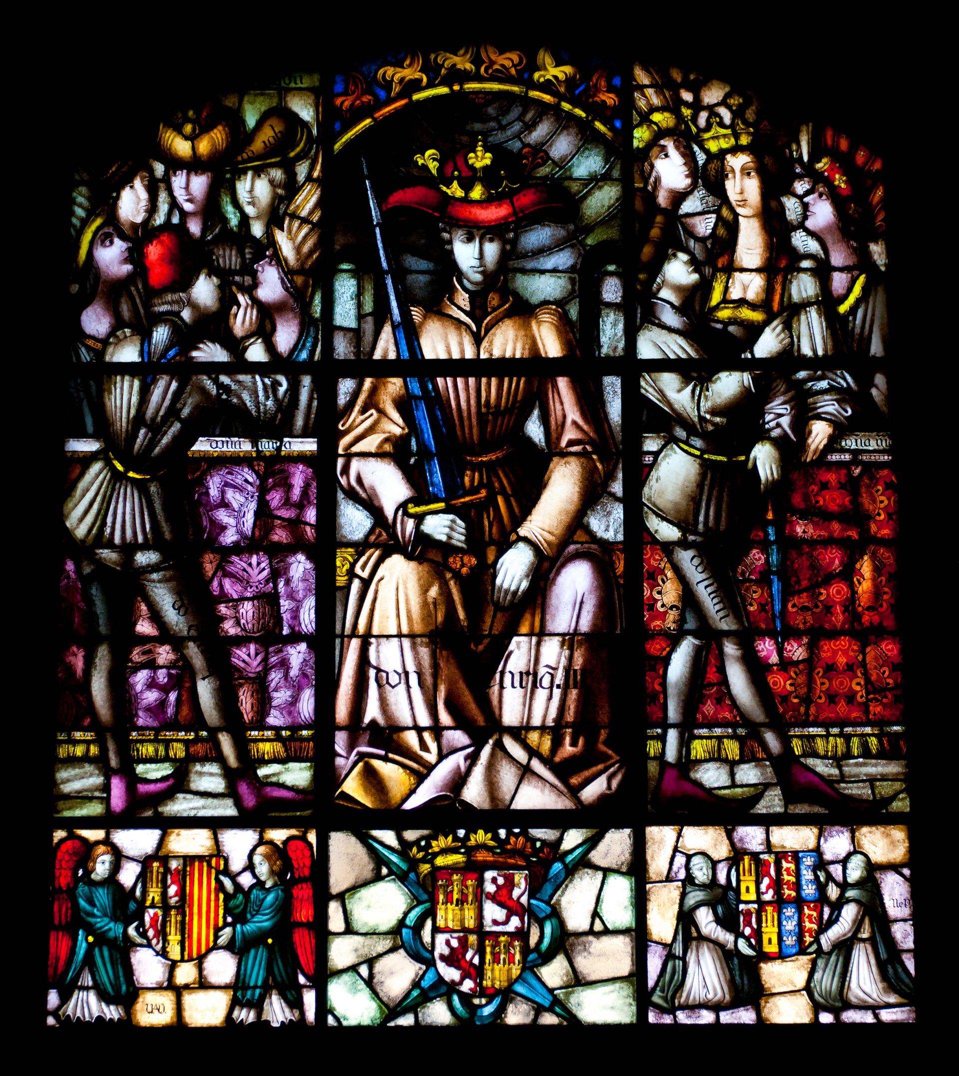 The stained glass technique